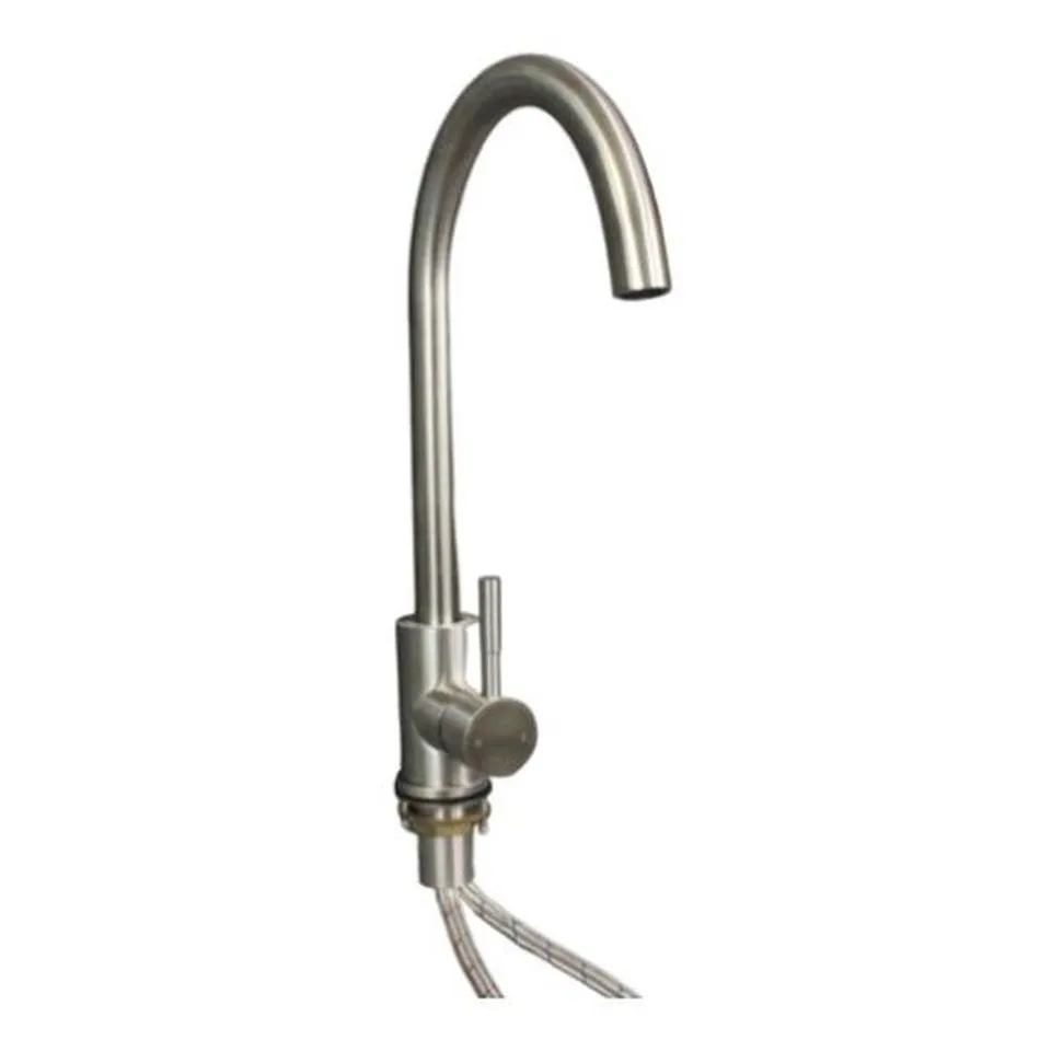 Curved Goosneck Facucet SS
